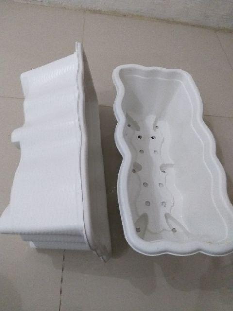 Pot Bunga Panjang Sgp05 Putih