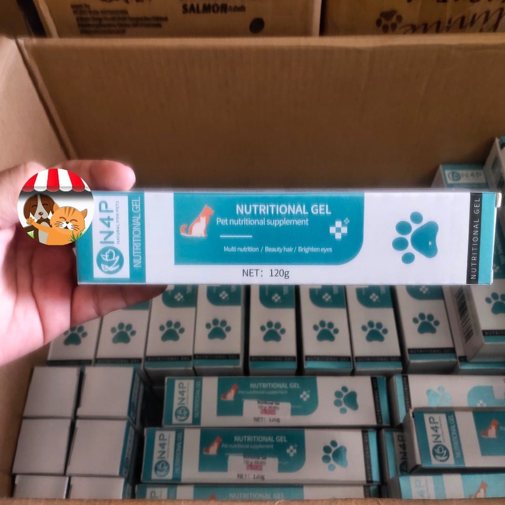 Vitamin N4P Nutritional Gel 120gr Supplement Anjing Kucing