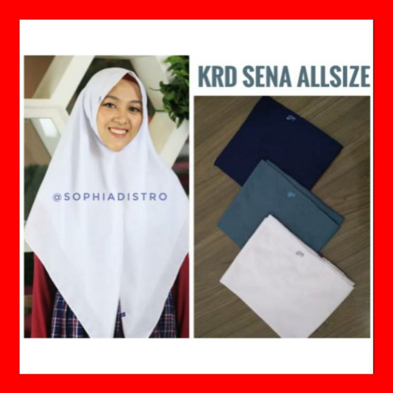 Kerudung instan SENA Allsize terbaru dari Rabbani