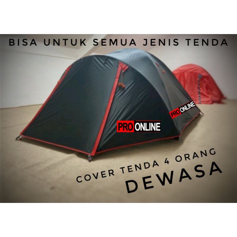 COVER TENDA CAMPING / PELINDUNG ATAS TENDA / ATAP TENDA / TENDA CAMPING OUTDOOR