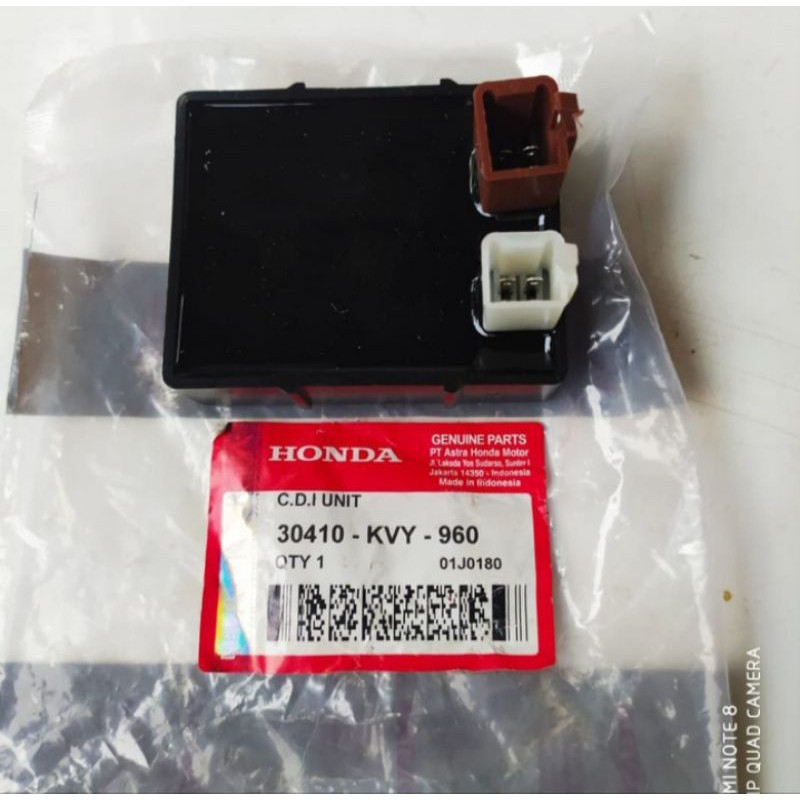 CDI ECU HONDA BEAT KARBU SCOOPY KARBU SPACY KARBU KODE PART KVY-ORI