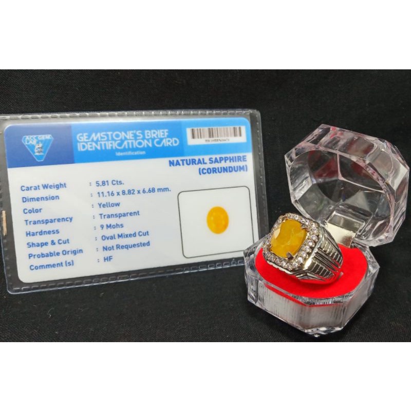 TERMURAH BATU YELLOW SAFIR TOP QUALITY ASLI NATURAL LENGKAP DENGAN MEMO SIAP PAKAI