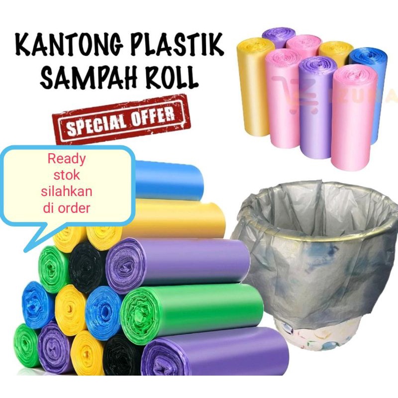 Jual Kantong Plastik Sampah 45x50cm Isi 20 Lembar Kantong Plastik Gulung By Laris Manis 2880