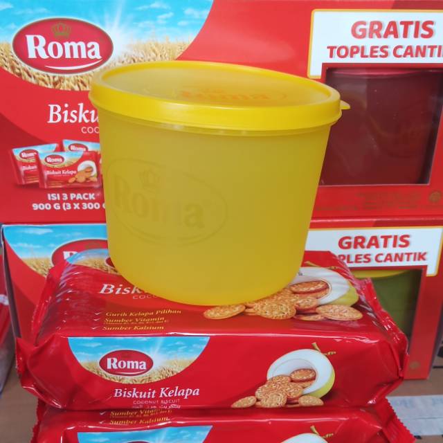 ROMA BISKUIT KELAPA 300gr FREE TOPLES