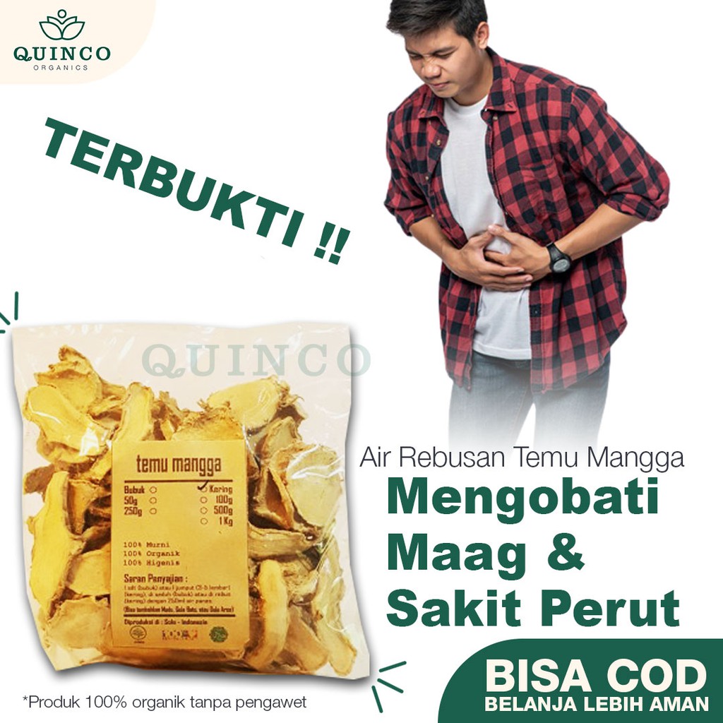 

Temu Mangga Rempah Bubuk Asli 100 gr Obat Asam Lambung Herbal R124 Maag Sehat Penambah Nafsu Makan