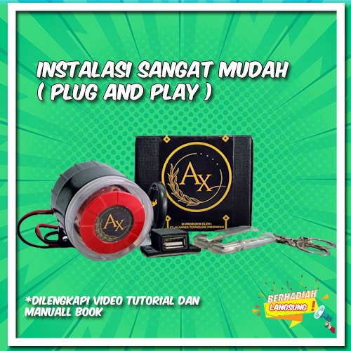 PENGAMAN MOTOR FLASHDISK SUPER BUZZER