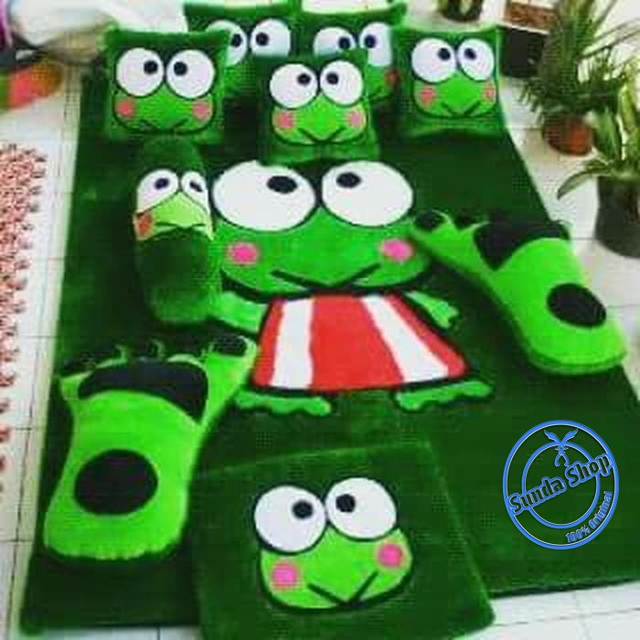 Kasur Karpet Motif Kartun Handmade