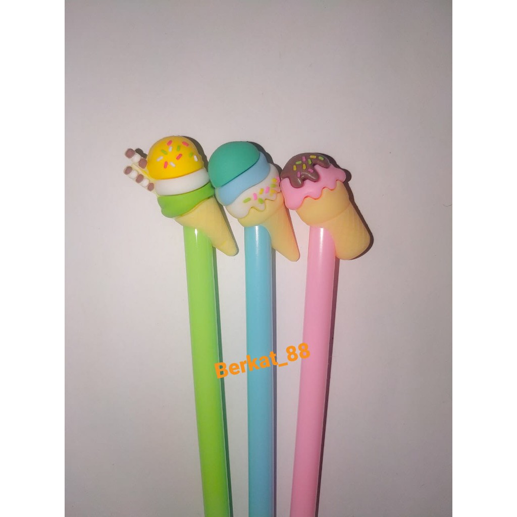 

Pulpen Gel Model Karakter Ice Cream