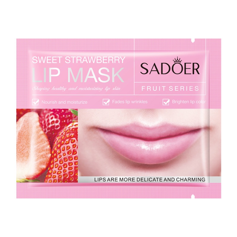 LIP MASK / Masker Bibir / PINK Lips Gel Mask Melembabkan Menghilangkan Kulit Mati