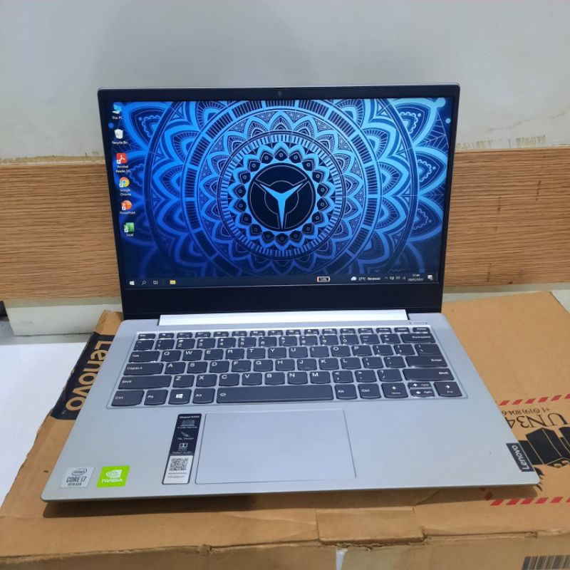 Laptop Lenovo Ideapad S340 81N9, Intel Core i7-10510U, Gen 10Th Ram 8Gb/512 SSD Nvdia MX230 2GB Mulus FULLSET GARANSI