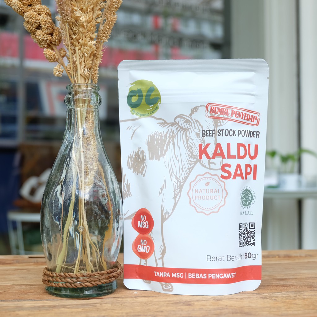 

Organic Center Beef Stock 80 gr Kaldu Sapi