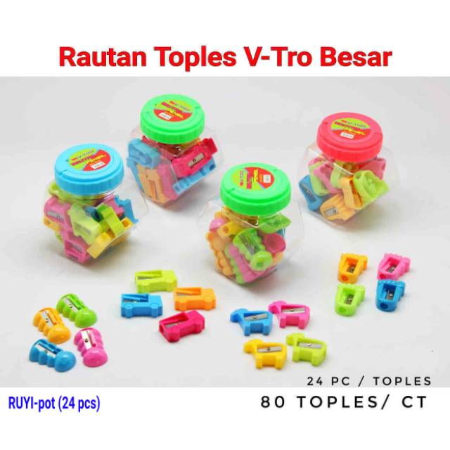 

Rautan besar di toples isi 24 pcs