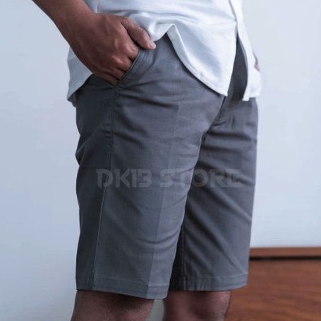 Celana Chino Jumbo Pendek Pria Original Gefaliano Size 38-44