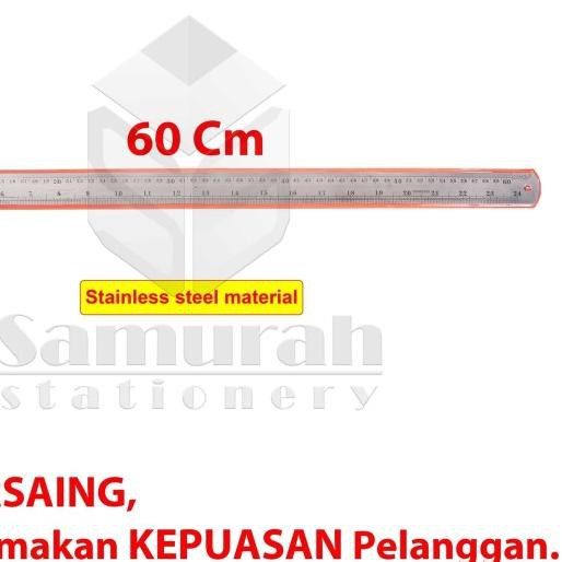 

℗ Penggaris Besi Joyko 60 cm RL-ST60 / PCS / Ruller Stainless 60cm ST60 ☻