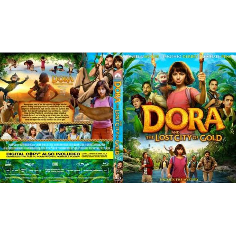 DVD DORA And The Lost City of Gold 2019