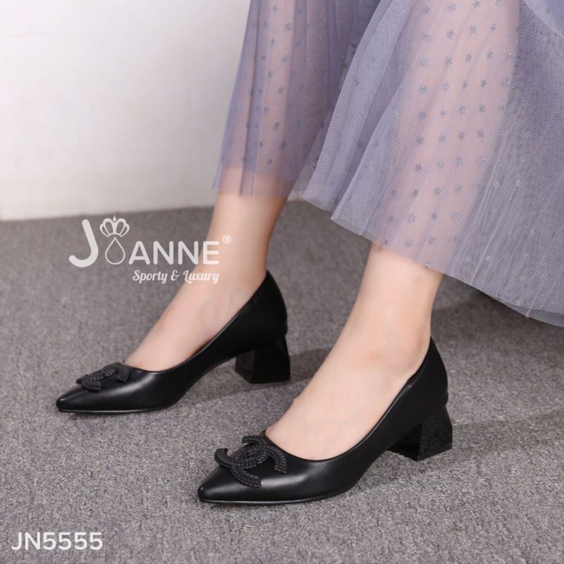 RESTOCK!! JOANNE Heels Shoes Import Sepatu Kerja Wanita JN5555