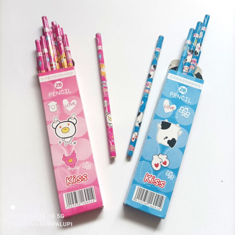 

Pensil kayu karakter 2B