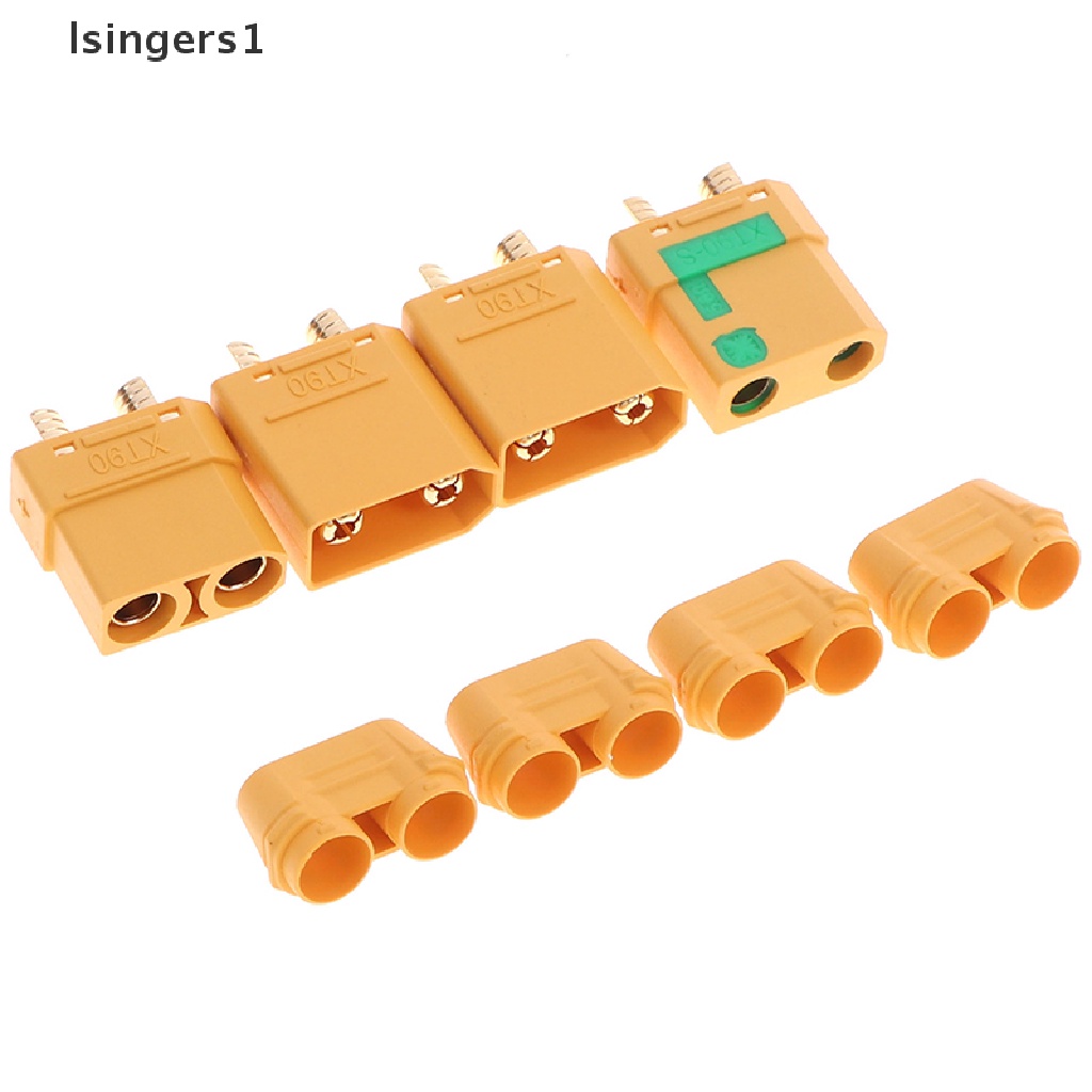 (lsingers1) Xt90 Konektor Male / Female Anti Perspark Dengan Housing