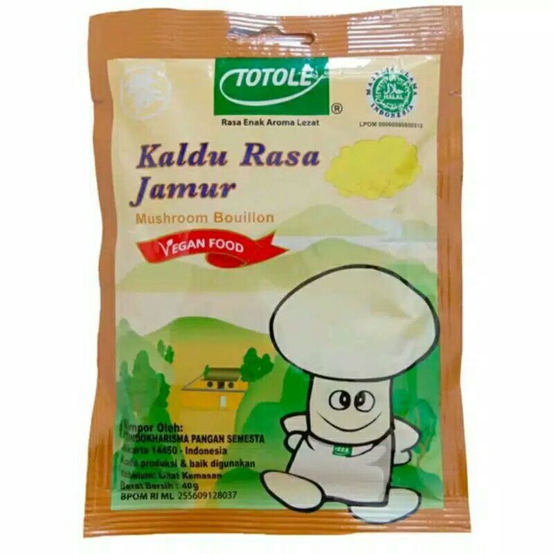 

Kaldu Jamur merk TOTOLE Murah 40gram