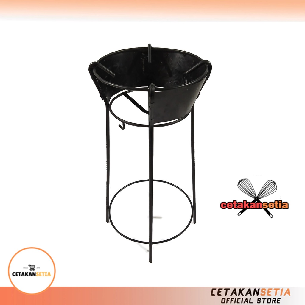 RANGKA KOMPOR BULAT TINGGI DIAMETER 35cm | RANGKA KOMPOR SEMAWAR BESI