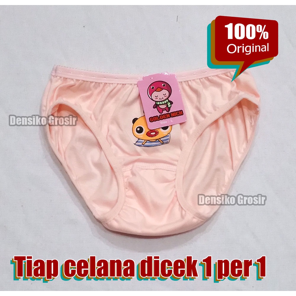 Celana Dalam Anak Perempuan Golden Nick Original Bahan Katun Adem