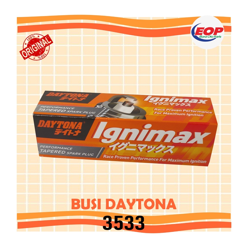 Busi Racing Daytona Tapered D8EA Tiger Scorpio Megapro 3533 Original