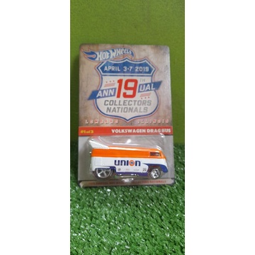 HOTWHEELS VOLKSWAGEN DRAG BUS UNION IS ILLINOIS