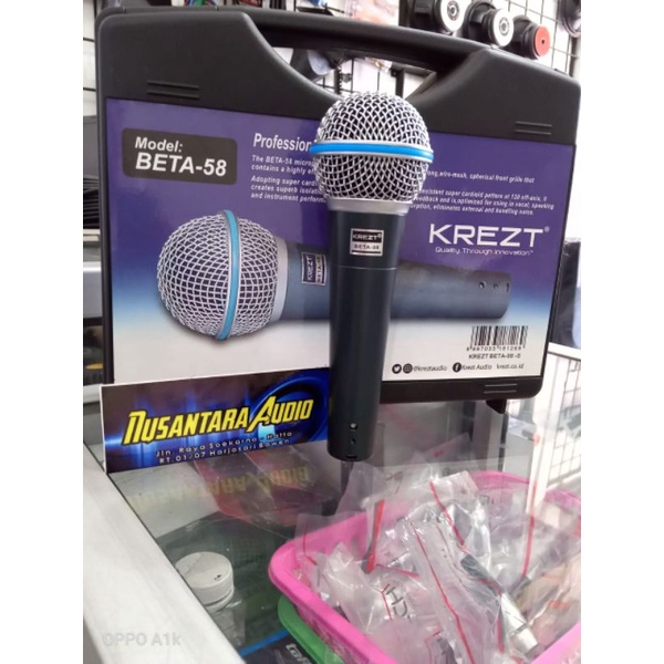 mic kabel krezt Beta 58
