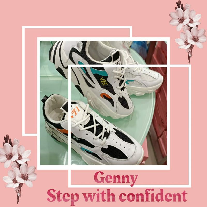 Genny sneakers, sepatu sneakers genny,sneakers sepatu genny