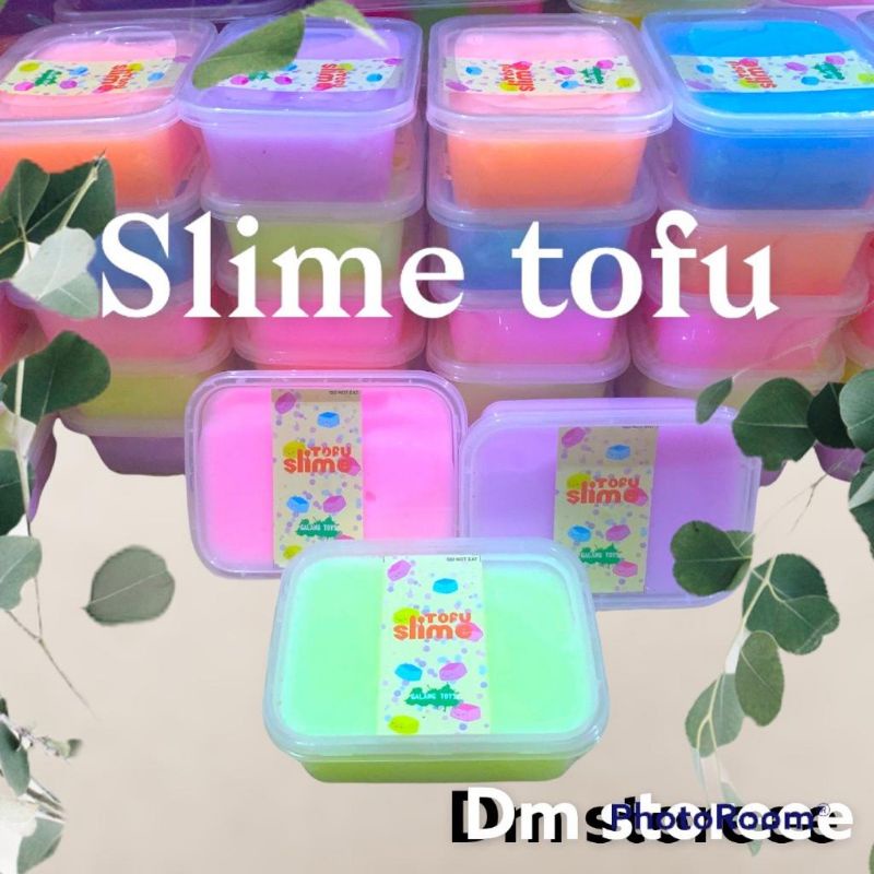 slime original slem slime murah slime tofu slime jelly slime kecil jumbo