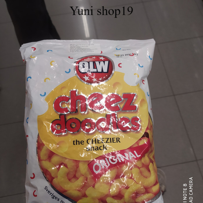 

olw original cheese doodles 160gr snack