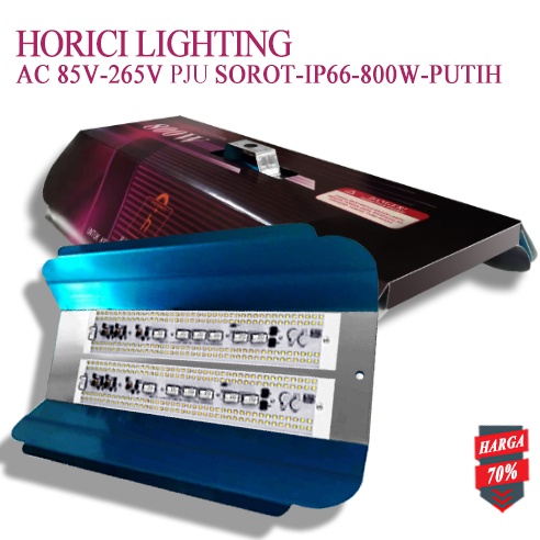 MEREK HORICI 85V-265V LED 800W PJU SOROT LAMPU JALAN OUTDOOR INDOOR PENERANGAN STREET LIGHT