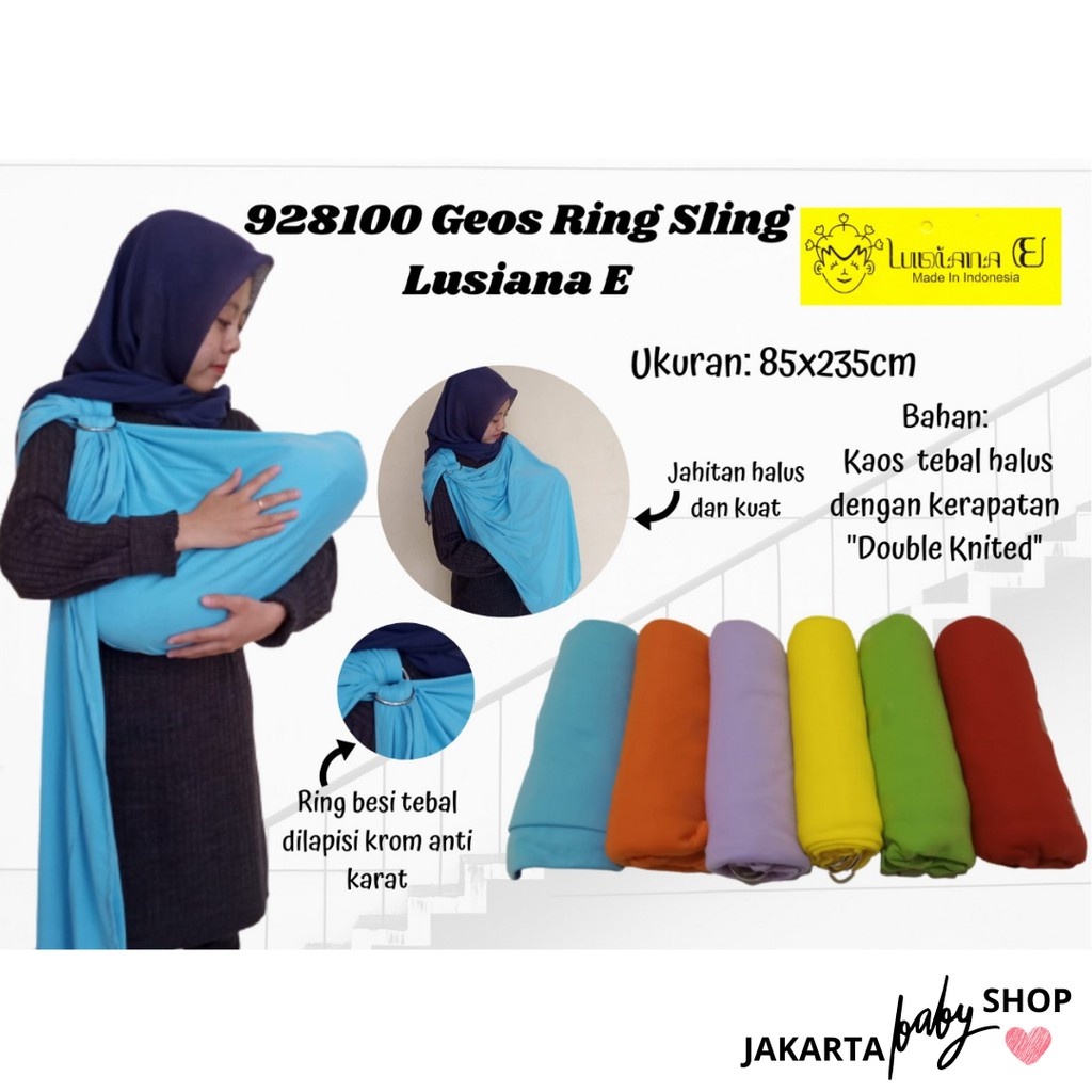 GEOS RING SLING UKURAN 85 X 235 CM LUSIANA E 928100