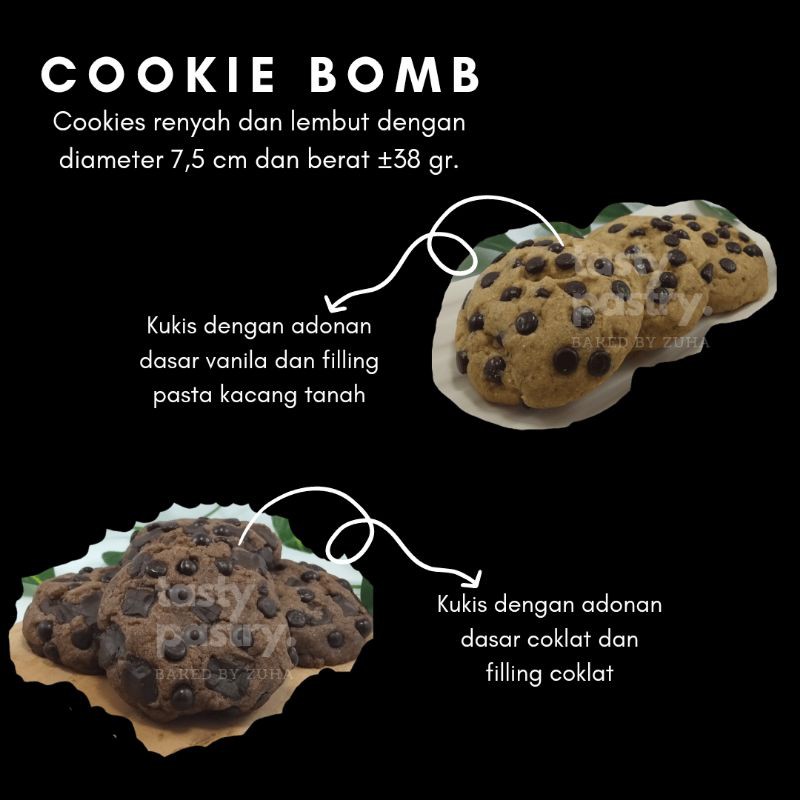 

Soft Cookie Bomb (isi 5pcs)