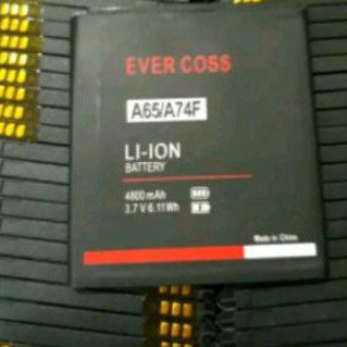 Baterai Batre Evercoss A65 A74F Original Battery hp