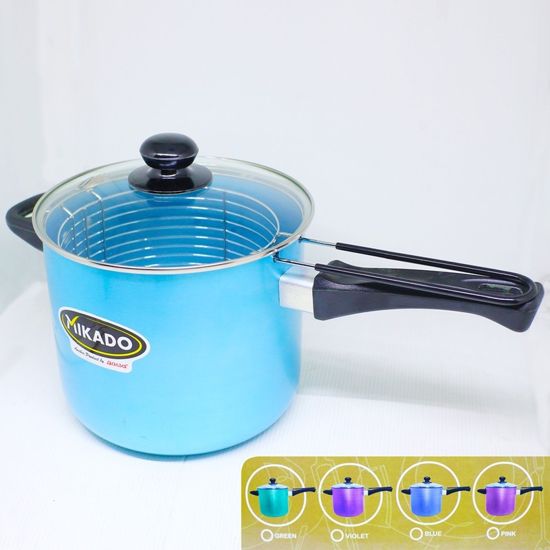 Panci Deep Fryer Maspion Multi Fryer Alcor 18cm Tutup Kaca