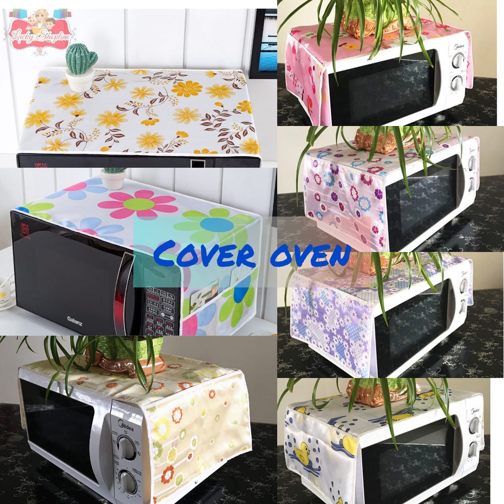 [BIG SALE] Tutup Sarung Cover Oven Microwave / dispenser galon bawah Bahan satin