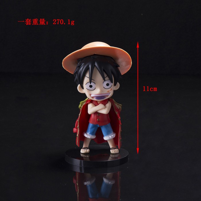 Pajangan Dashboard 3 in 1 One Piece Luffy Hiasan dekorasi Onepiece Mobil Premium