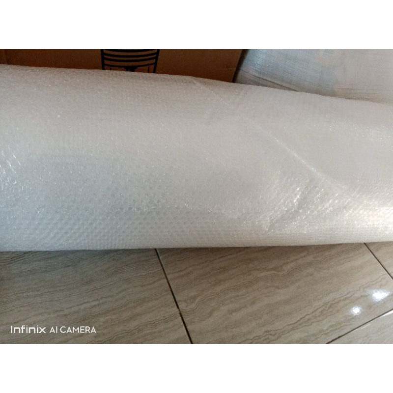 

Buble wrap tambahan packing bahan mudah pecah