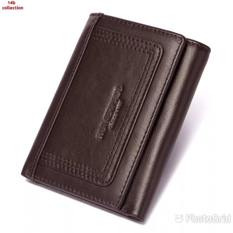 Dompet lipat pria dompet kulit pria Humerpaul dompet kecil pria dompet simple elegant