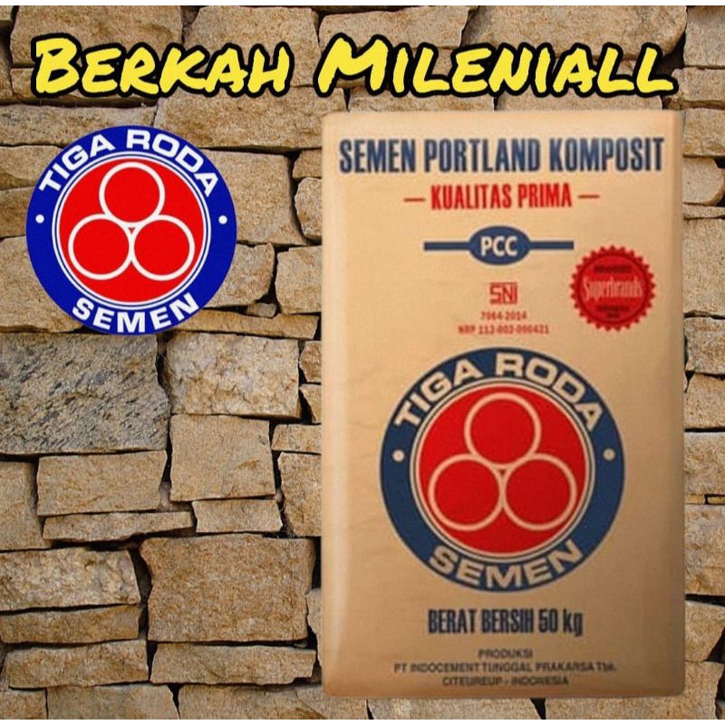 Jual Semen TIGA RODA kualitas terbaik nomor 1 eceran per 1 kg 1000 ...