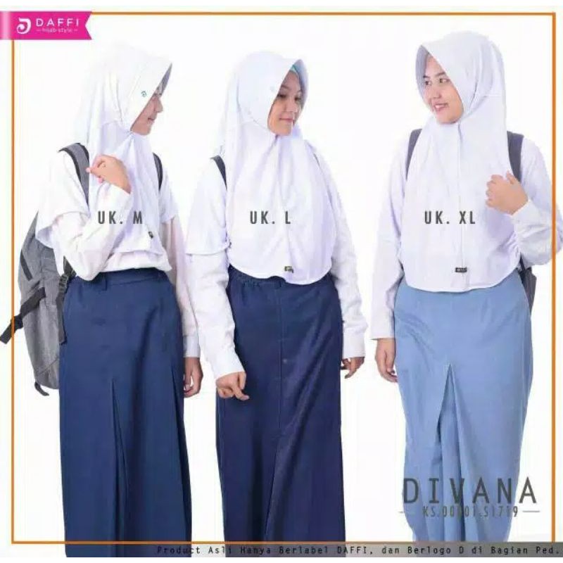 Jilbab Rabani KW / Jilbab sekolah anak SD SMP SMA