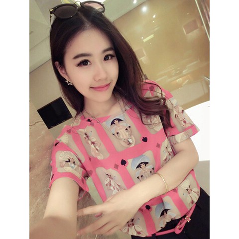 T-Shirt Korean Fashion 15WBA011