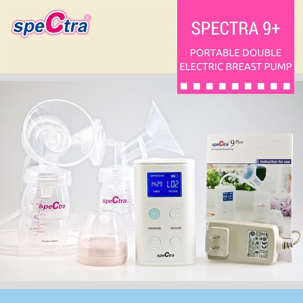 Breast Pump Spectra 9 plus 9+ Pompa Asi original New Motor 2019 garansi resmi indonesia