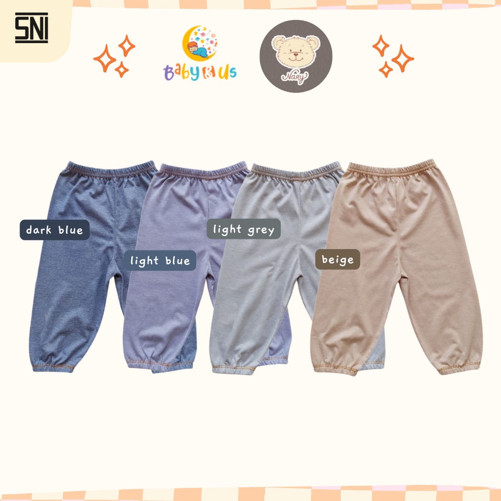 Jogger Pants Nary - Celana Panjang Jogger Kaos Anak 1-3 tahun