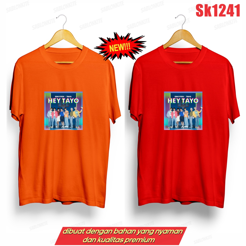 MURAH!!! KAOS  TAYO SK1241 UNISEX ADA KAOS ANAK KPOP