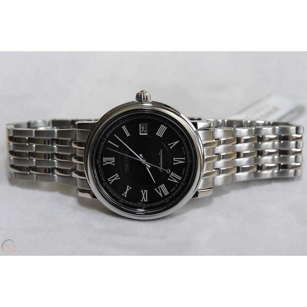 Seiko Automatic SRP121J1 Classic Black Dial - Jam Tangan Pria SRP121