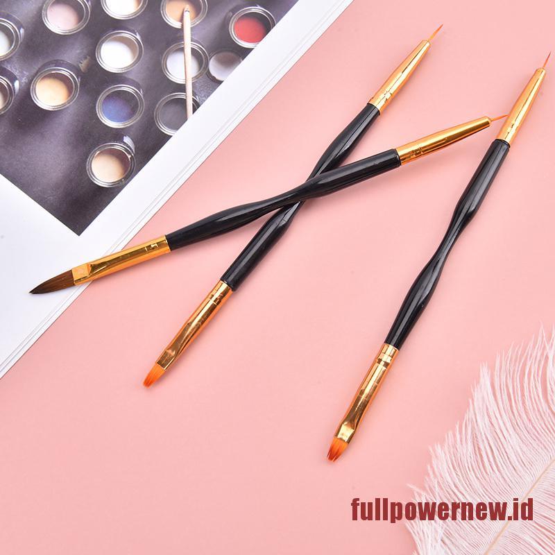 Brush Nail Art Uv Gel Ultra Tipis Untuk Manicure