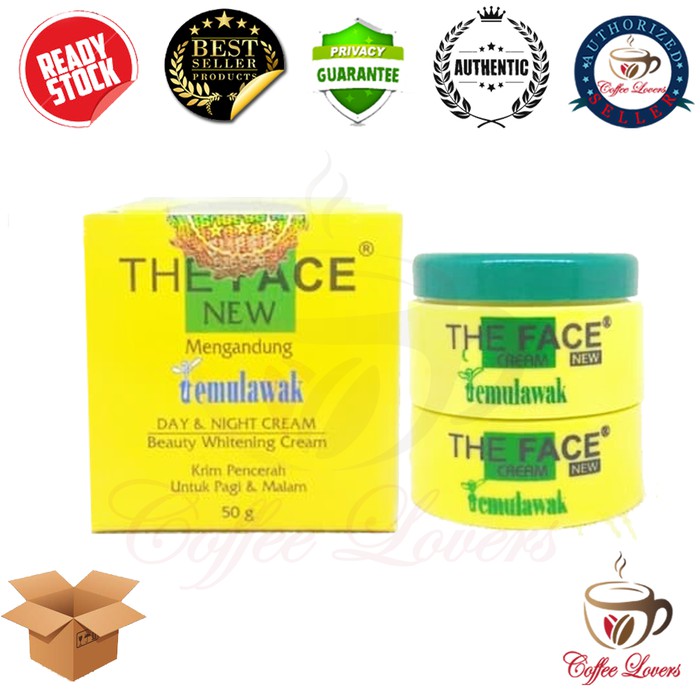 

CREAM/KRIM TEMULAWAK THE FACE NEW CREAM TEMULAWAK KRIM PENCERAH