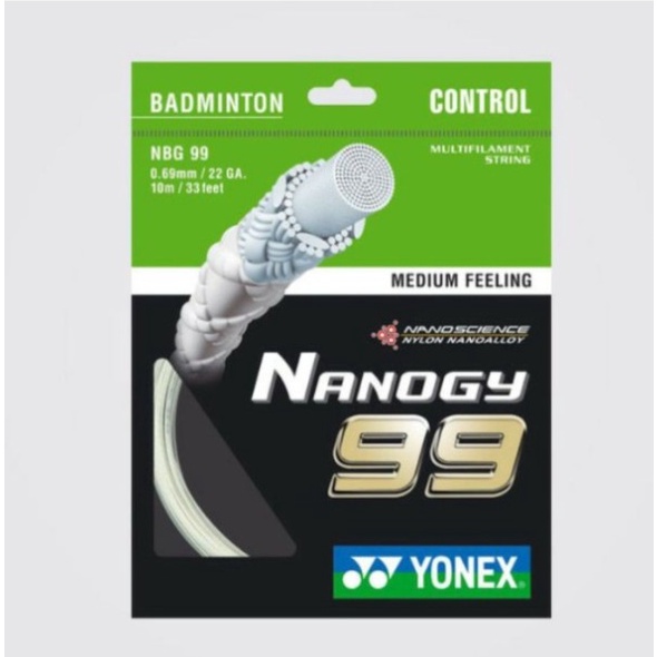Senar Raket Badminton Yonex Nanogy 99 Sunrise - 100 % Original Kode Sp #98